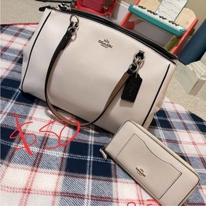 Authentic Coach Tote and Wallet